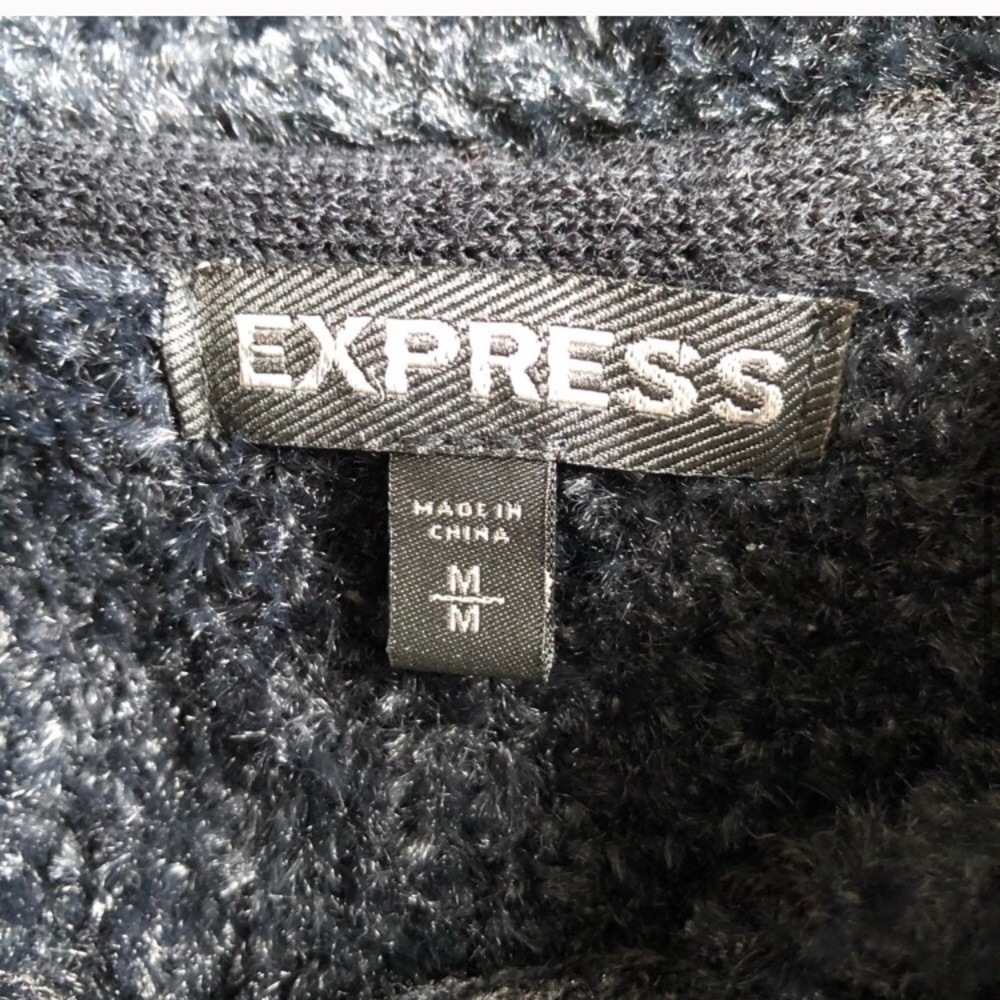 Express fuzzy sweater bnwot - Picture 2 of 4